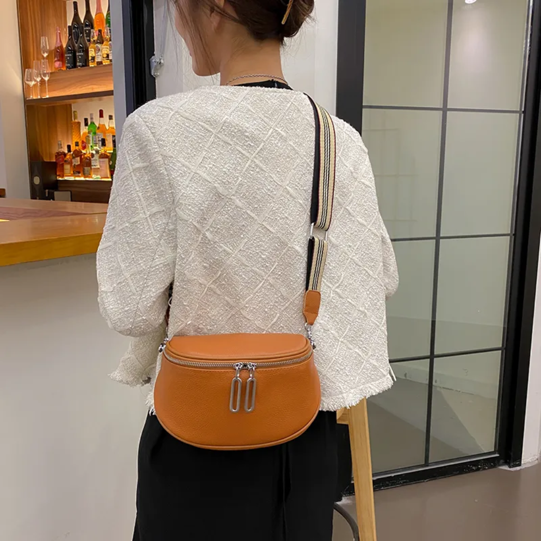 Skórzana torba na ramię Lucy | Urocza i modna