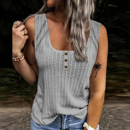 Stylowy damski top bez rękawów
