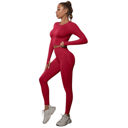 Damskie legginsy treningowe i topy