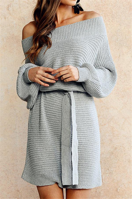 Sweter z odkrytymi ramionami dla kobiet
