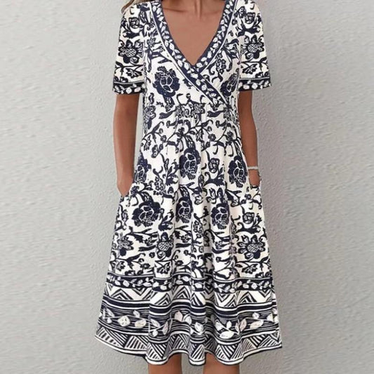 "Flora" designerska sukienka letnia