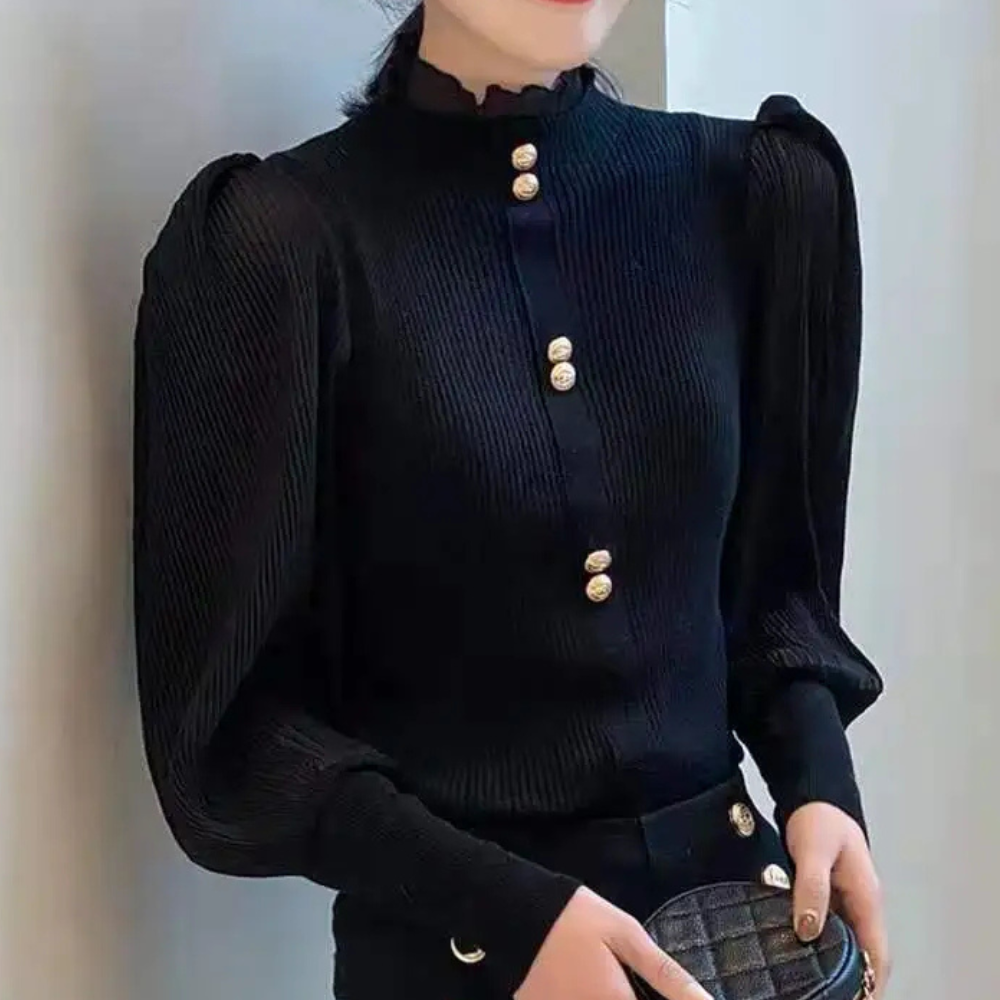 JOVANA - Wygodny top z dzianiny dla kobiet