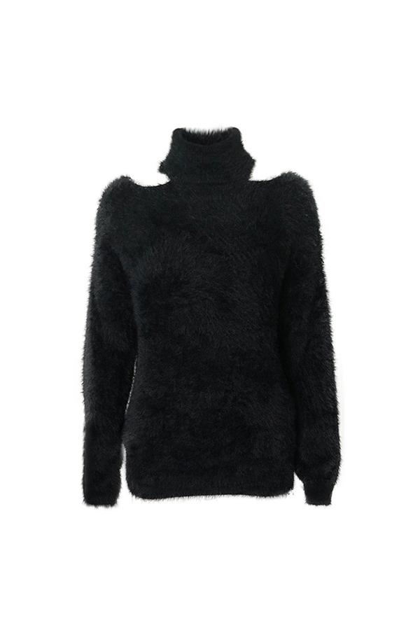 Sweter damski gładki