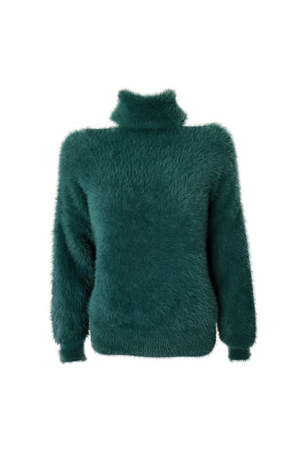 Sweter damski gładki