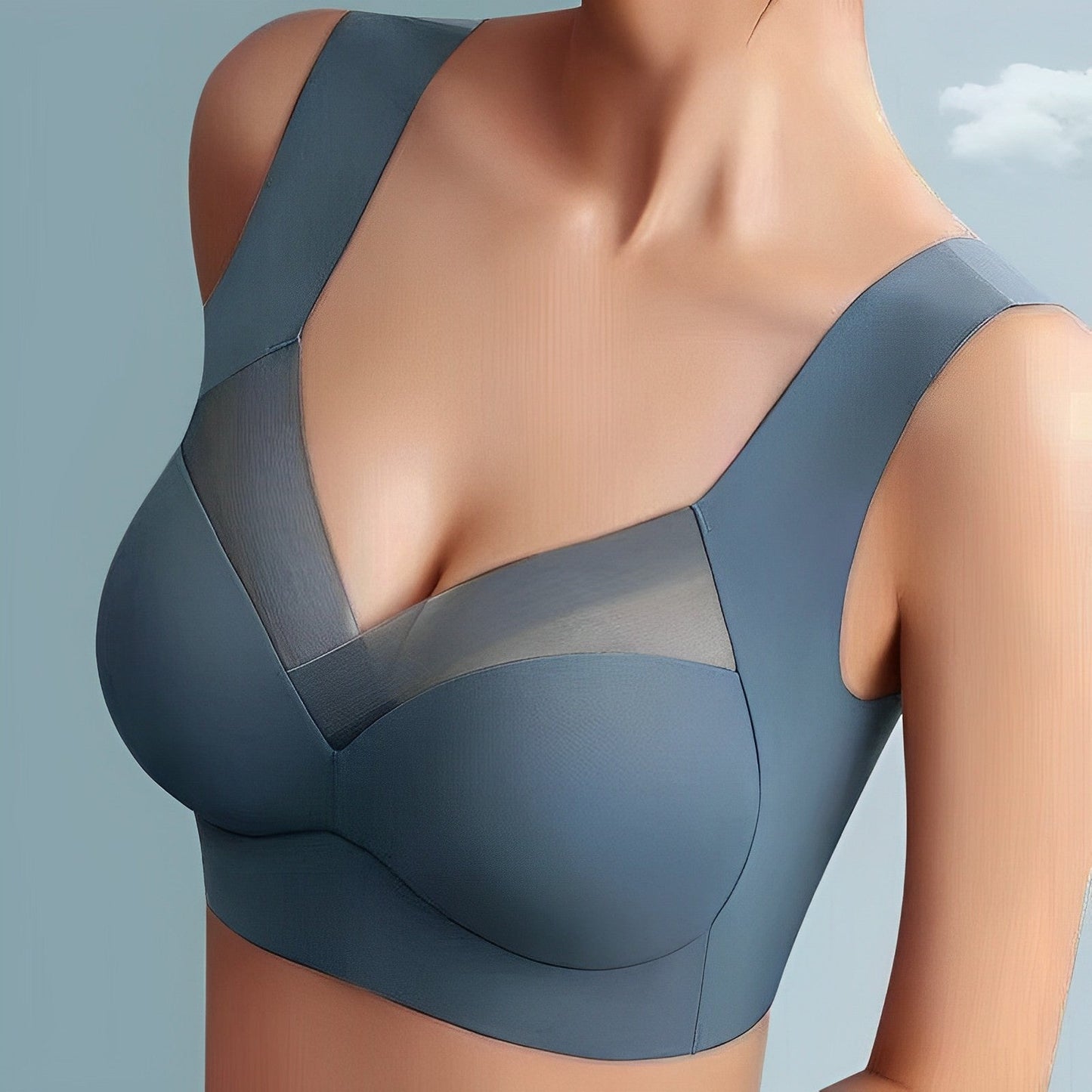 Heidi-Mode - Bezszwowy ergonomiczny biustonosz damski