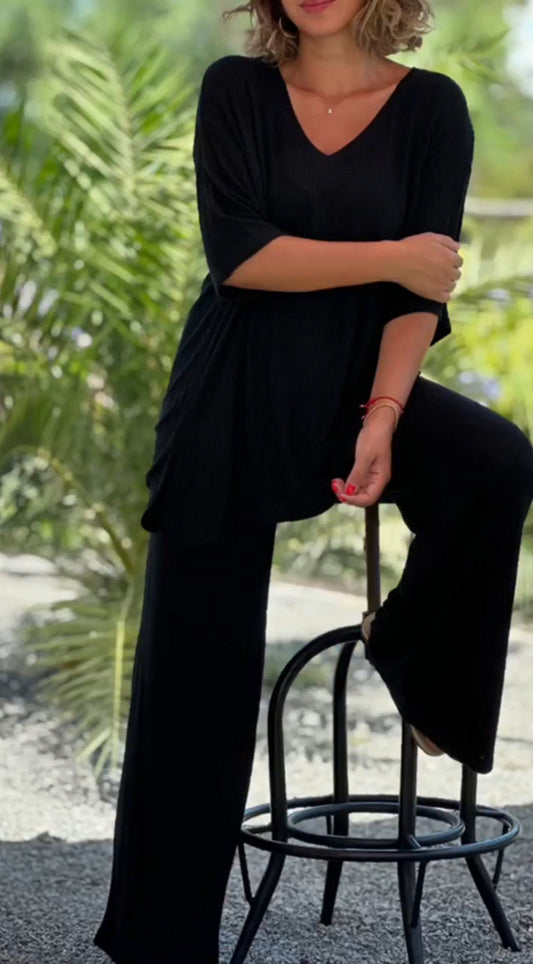 Courtney - Przytulny zestaw bluzek oversize dla kobiet