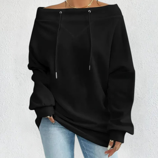 EDNA - Klasyczna damska bluza bez ramiączek