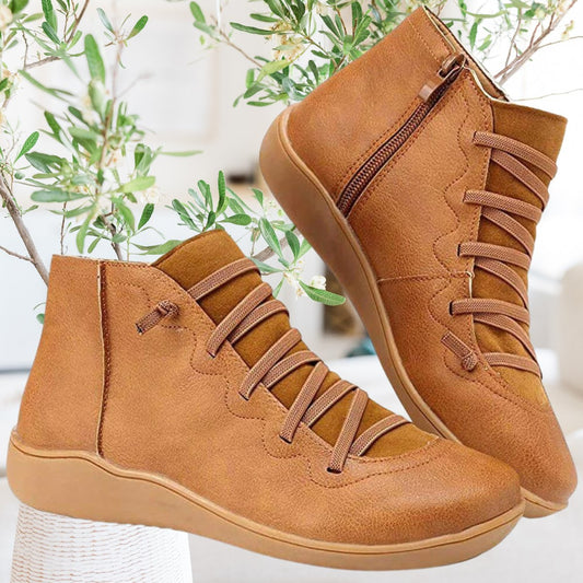 Kolorowe skórzane buty - Ariya