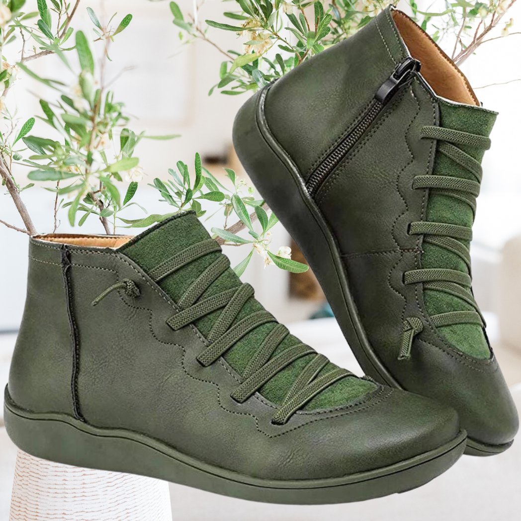Kolorowe skórzane buty - Ariya