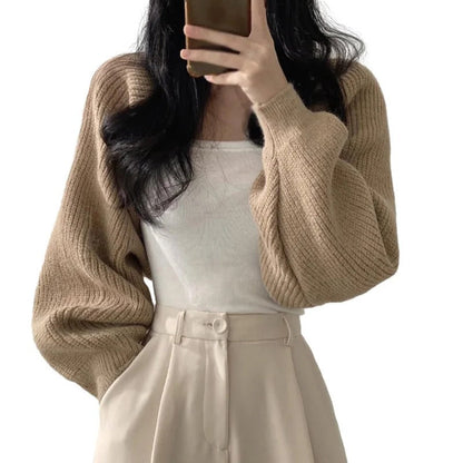 Victoria - Sweter damski z grubej dzianiny