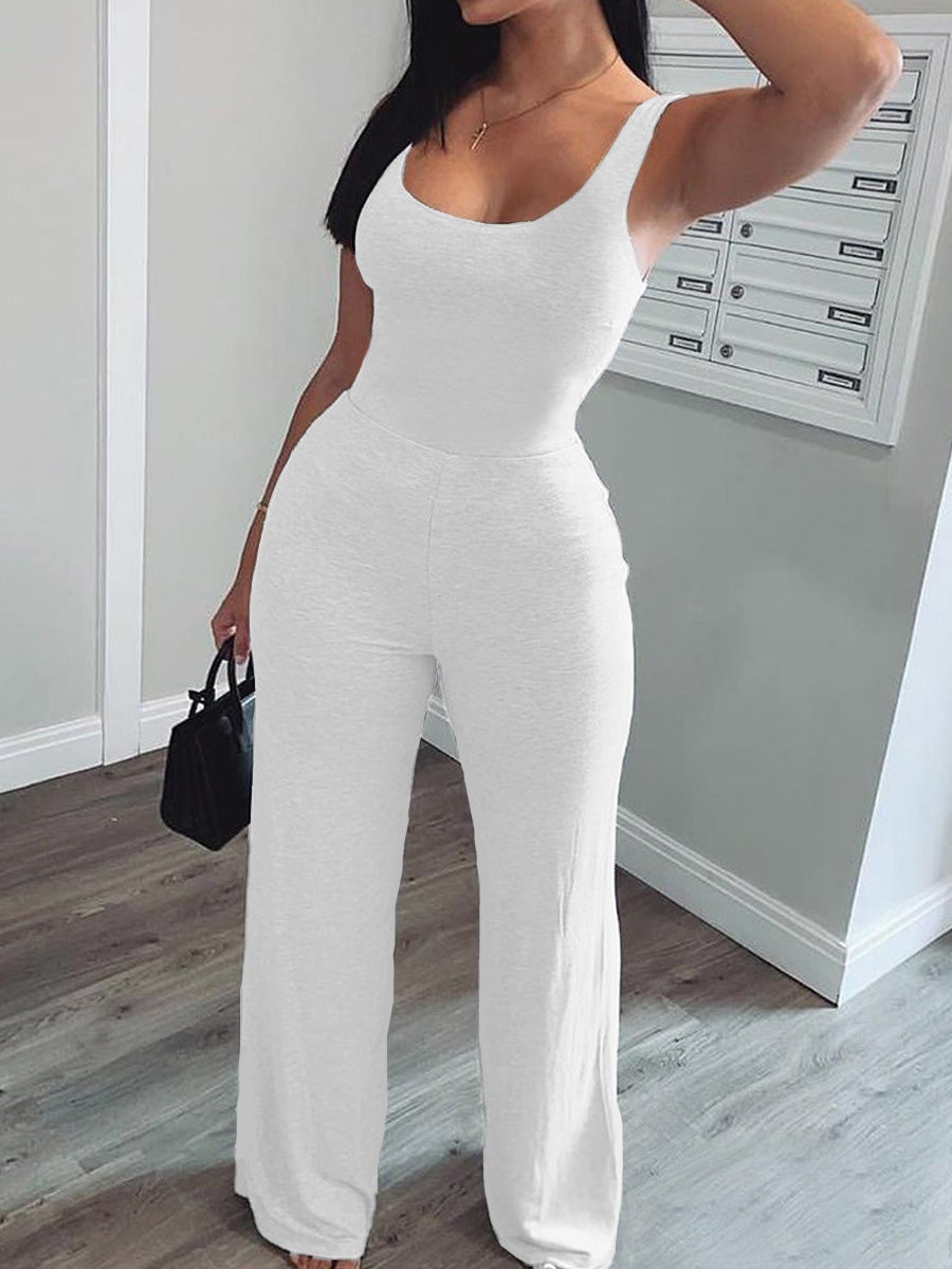 volnočasová vesta Sport Flared Jumpsuit