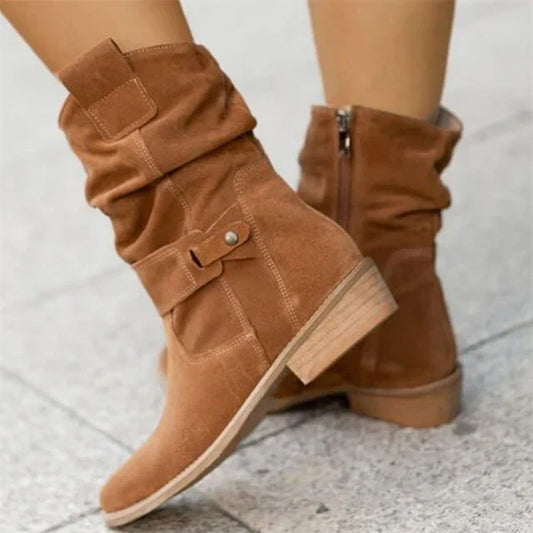 Sheyro - casualowe buty na niskim obcasie